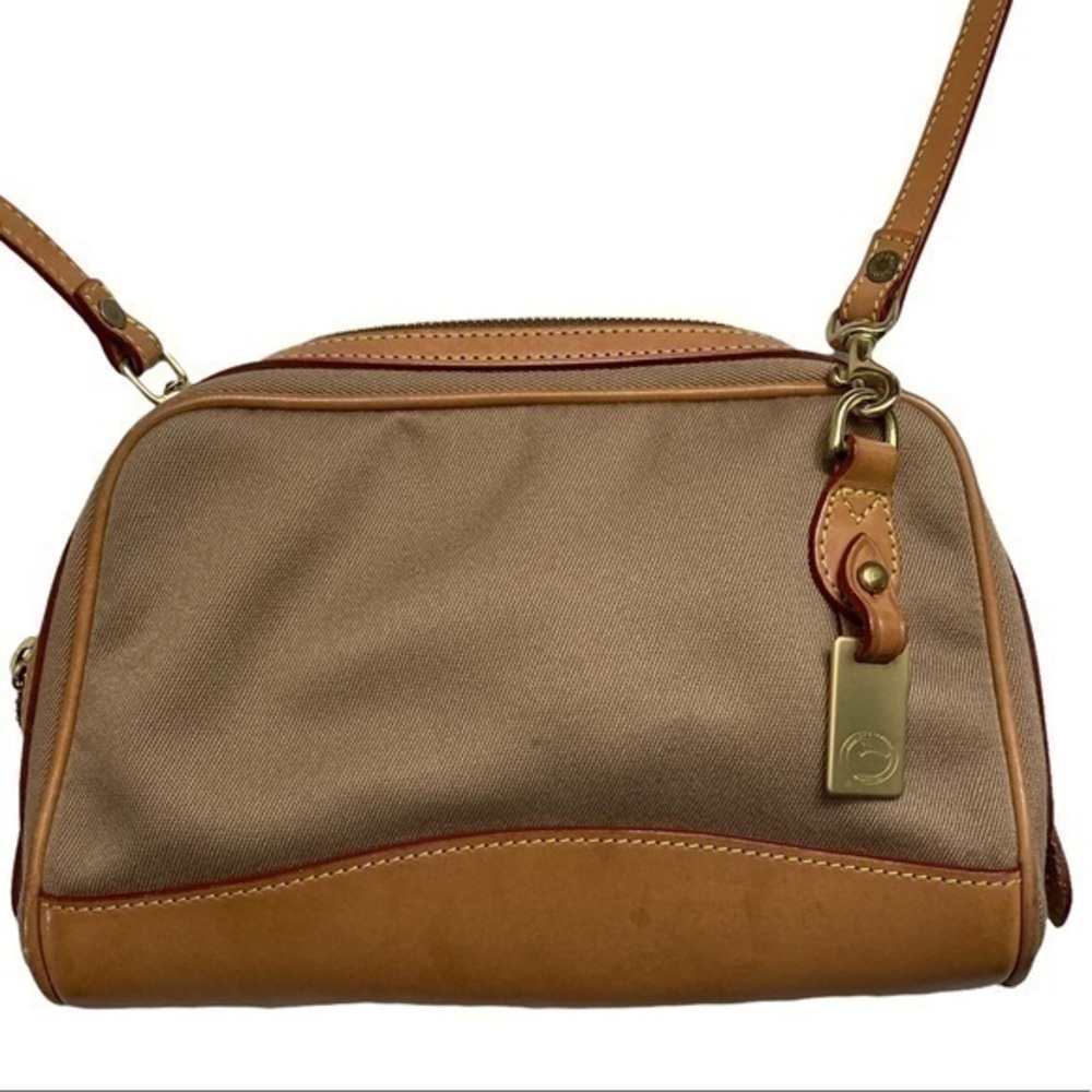 Dooney & Bourke vintage canvas leather bag